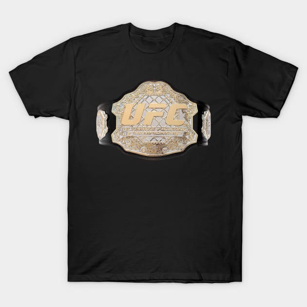 UFC Classic Belt T-Shirt by FightIsRight